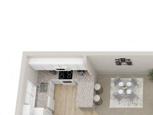 Studio 3D Floor Plan Studio 3D Floor Plan at the Haven of Ann Arbor, 459 Village Green Blvd, Ann Arbor